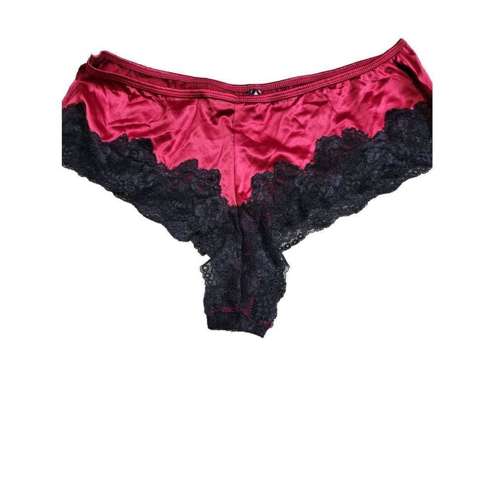 Frederick's of Hollywood Satin and Lace Cami Set - Picture 3 of 7